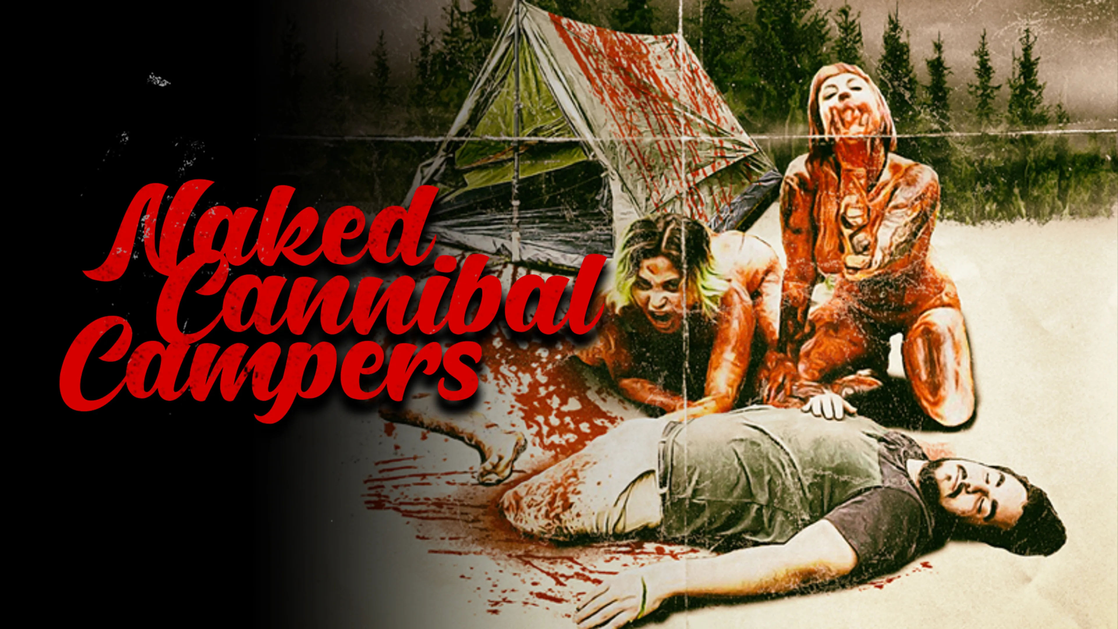 Naked Cannibal Campers poster